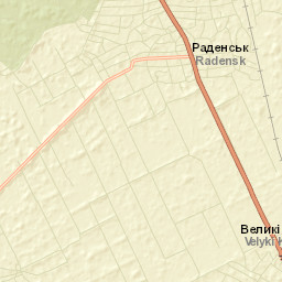 Radens’k Street Map