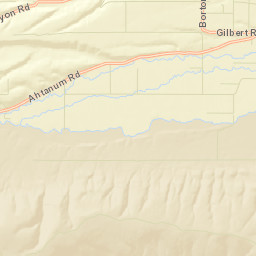 16981-18009 Cottonwood Canyon Road Yakima WA Street Map