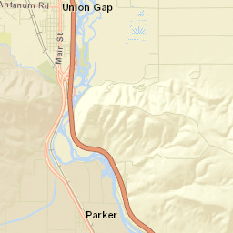 Union Gap Street Map