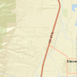 Stevensville Street Map