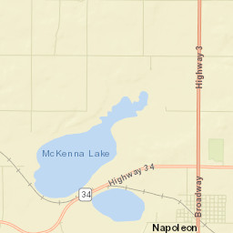 Napoleon Street Map