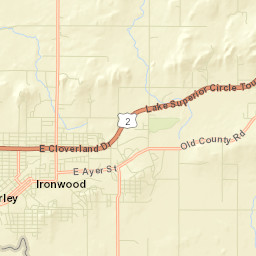 Ironwood Street Map