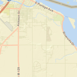 Sault Ste. Marie Street Map