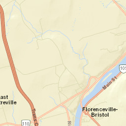 Florenceville-Bristol Street Map
