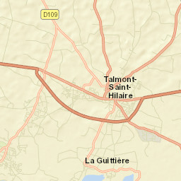 Saint-Hilaire-de-Talmont Street Map