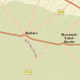 Nalliers Street Map
