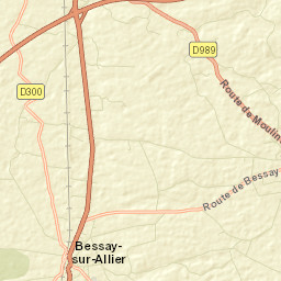 Bessay-sur-Allier Street Map
