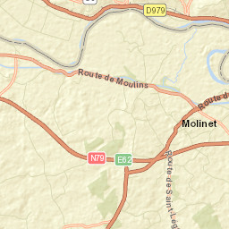Molinet Street Map