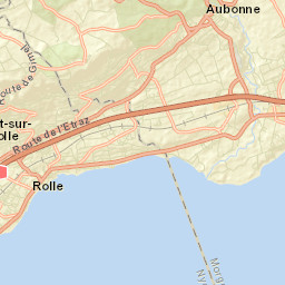 Aubonne Street Map