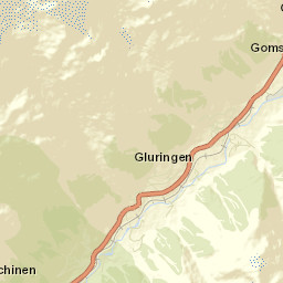 Goms District Street Map