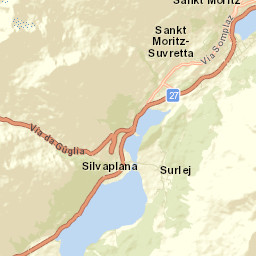 Silvaplana Street Map