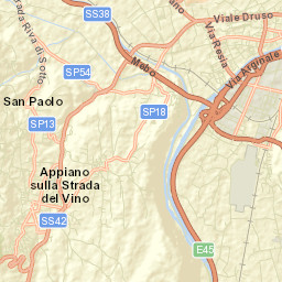 San Michele Street Map