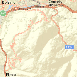 Cornedo All'Isarco Street Map