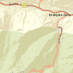 Kranjska Gora Street Map