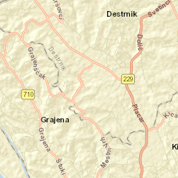 Destrnik Street Map
