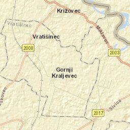 Peklenica Street Map