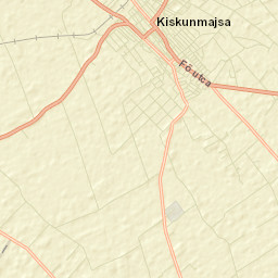 Kiskunmajsa Street Map