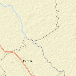 Comuna Zărand Street Map