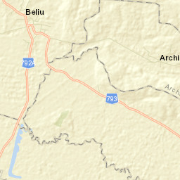 Archiş Street Map