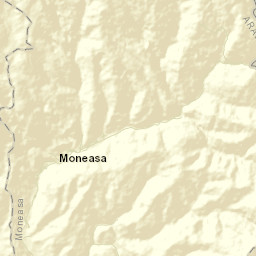 Moneasa Street Map