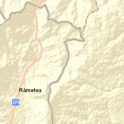 Comuna Râmetea Street Map