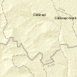 Comuna Călăraşi Street Map