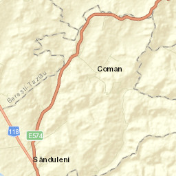 Sănduleni Street Map