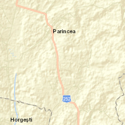 Comuna Parincea Street Map