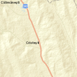 Comuna Puieşti Street Map