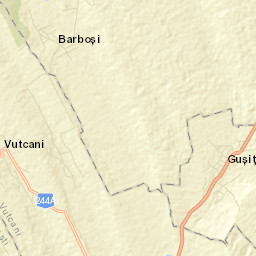 Comuna Vutcani Street Map