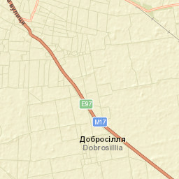 Velyki Kopani Street Map