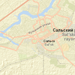 Sal’sk Street Map