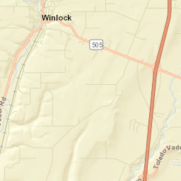 Winlock Street Map