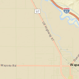 Wapato Street Map
