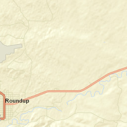 Roundup Street Map
