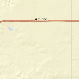 Amidon Street Map