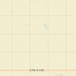 LaMoure County Street Map