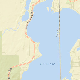 Lake Shore Street Map