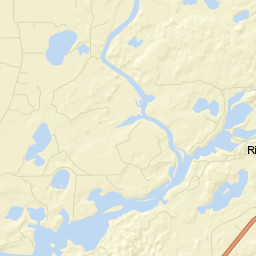 Crow Wing County Street Map