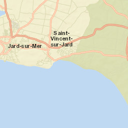 Jard-sur-Mer Street Map