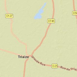 Triaize Street Map