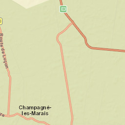 Champagné-les-Marais Street Map