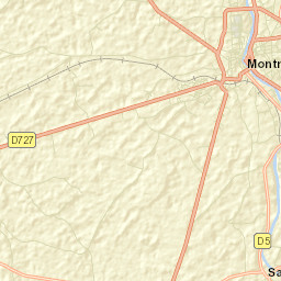 Montmorillon Street Map