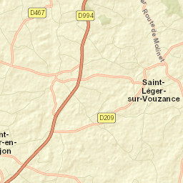 Saint-François Street Map