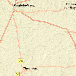 Pont-de-Vaux Street Map