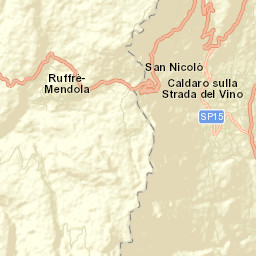 Caldaro sulla Strada del Vino Street Map