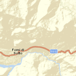 Forni di Sotto Street Map