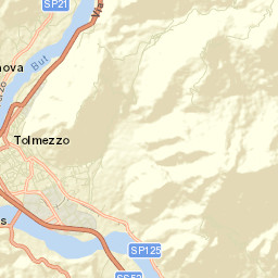 Tolmezzo Street Map