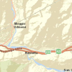 Moggio di Sotto Street Map