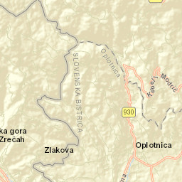 Oplotnica Street Map